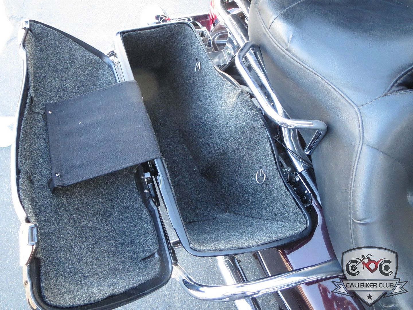 harley saddlebag carpet liners